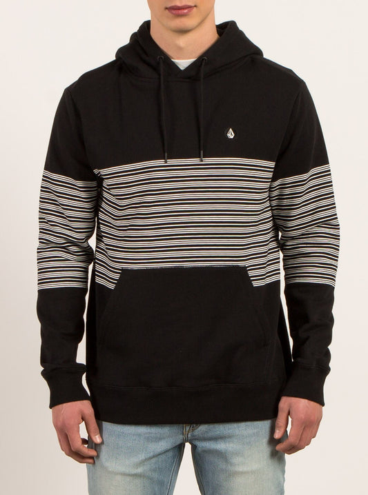 Threezy Pullover Hoodie - Black