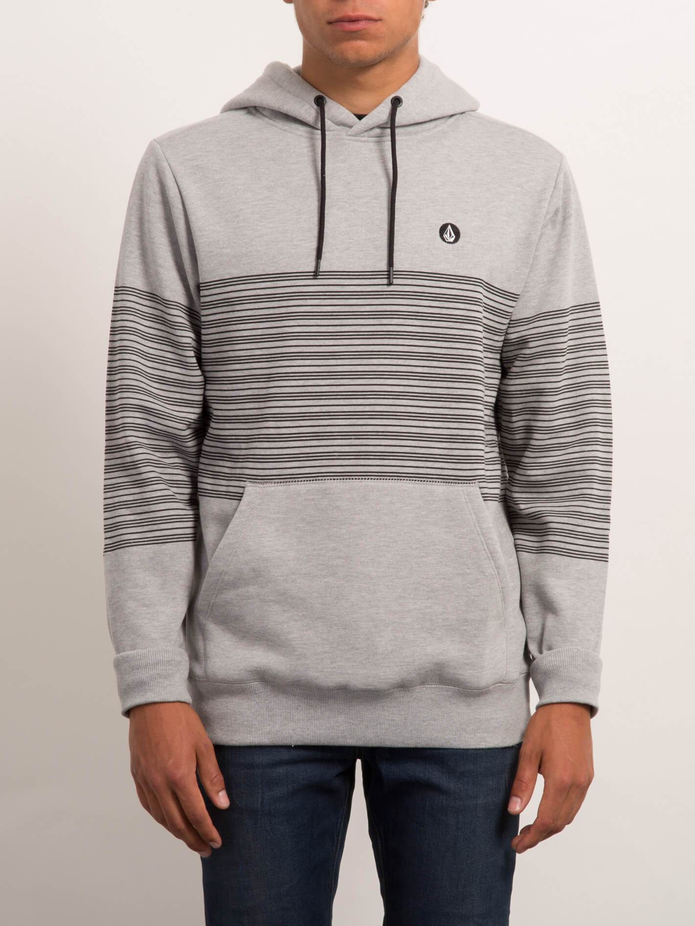 Threezy Pullover Hoodie - Heather Grey