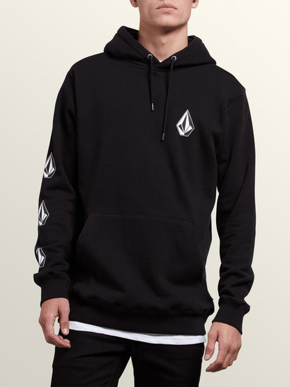 Deadly Stones Pullover Hoodie - Black