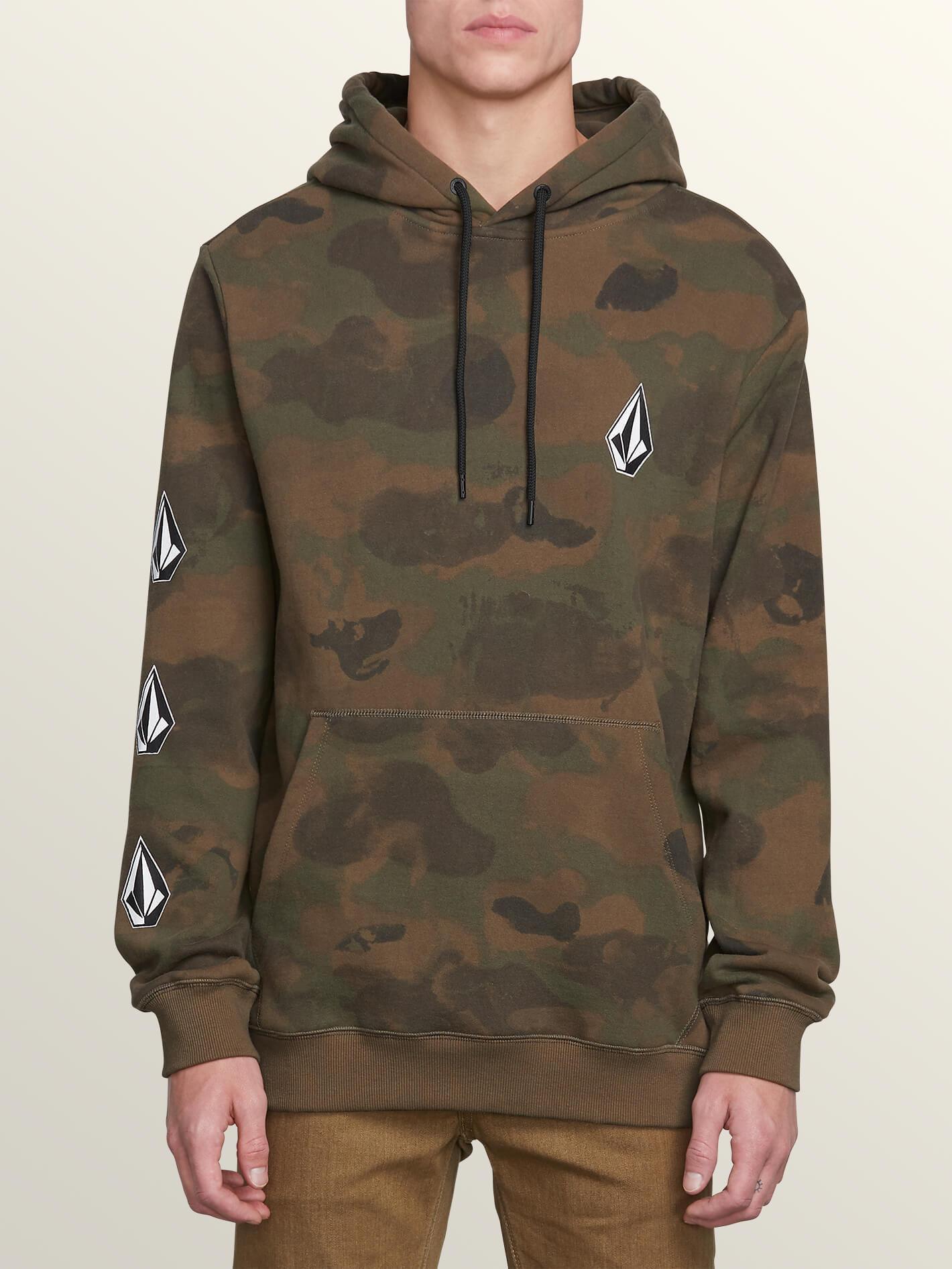 Deadly Stones Pullover Hoodie - Camouflage