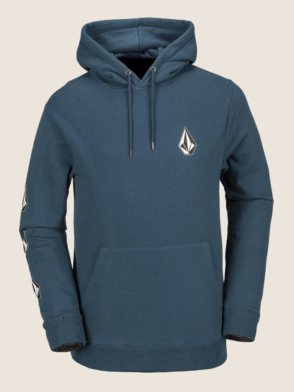 Deadly Stones Pullover Hoodie - Navy Green