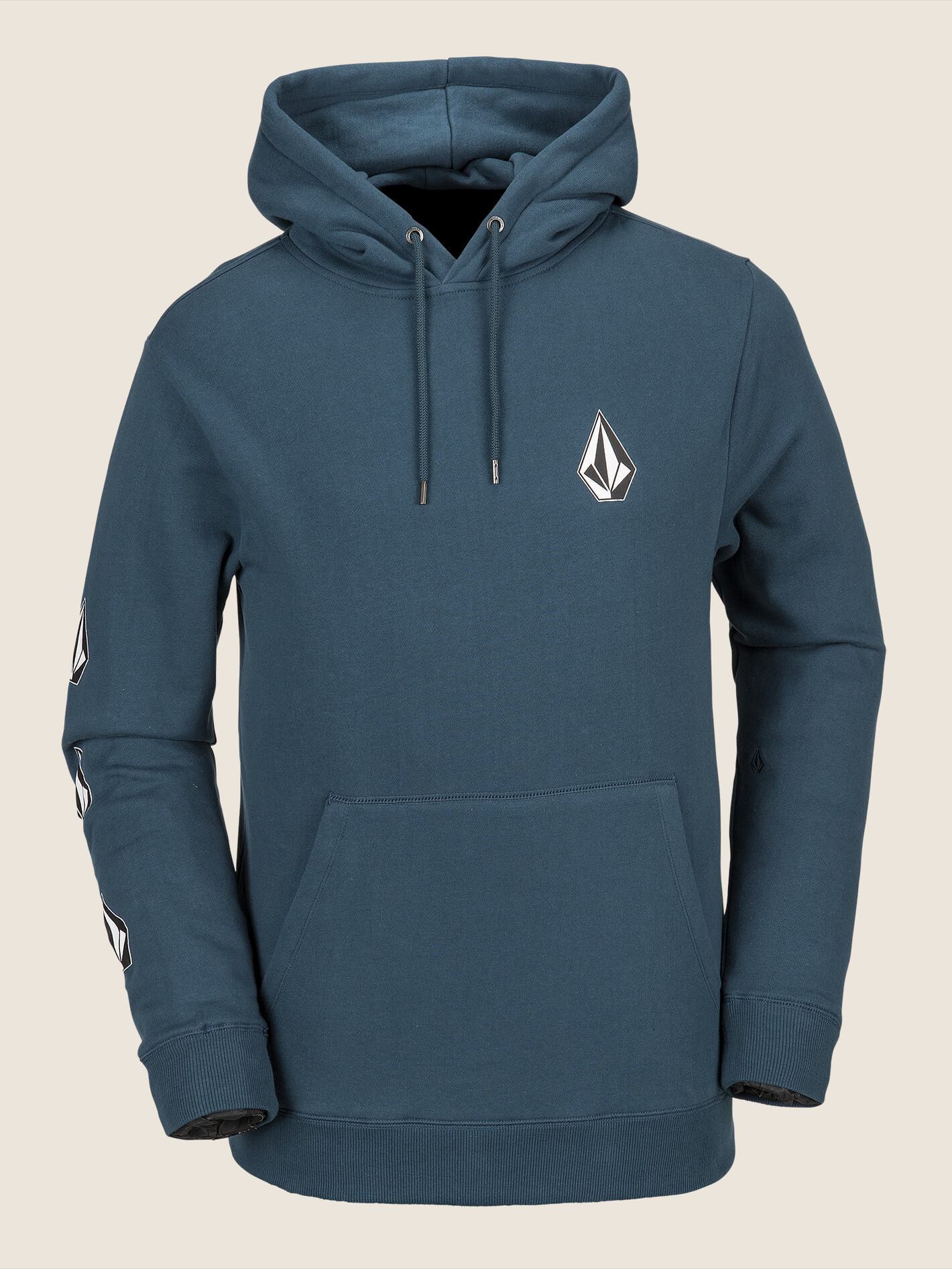 Deadly Stones Pullover Hoodie - Navy Green