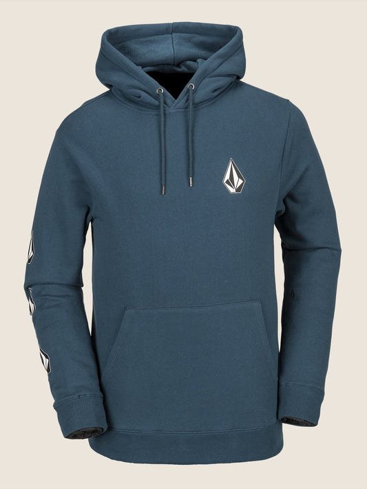 Deadly Stones Pullover Hoodie - Navy Green
