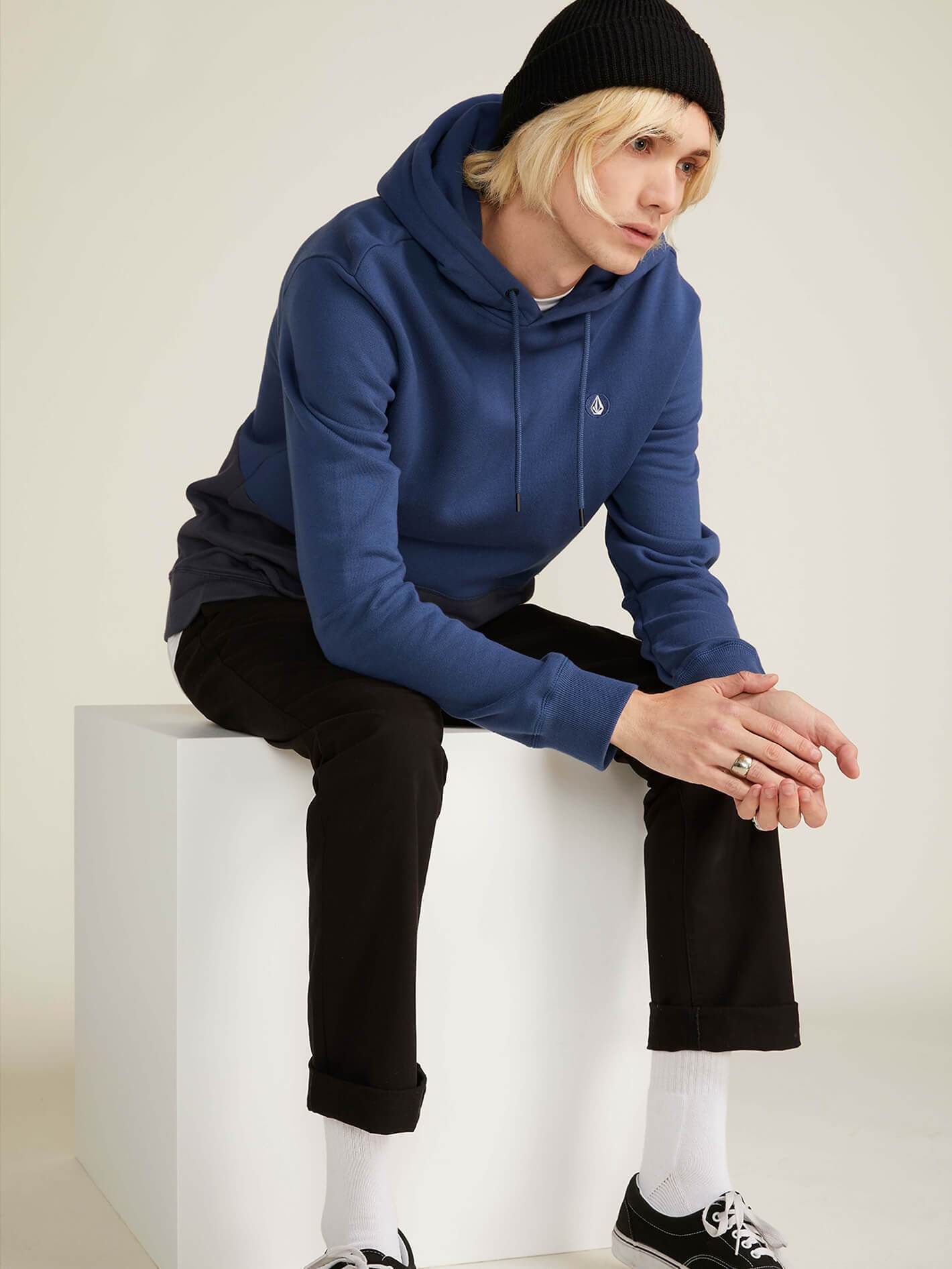 Single Stone Div Sweaters - Matured Blue