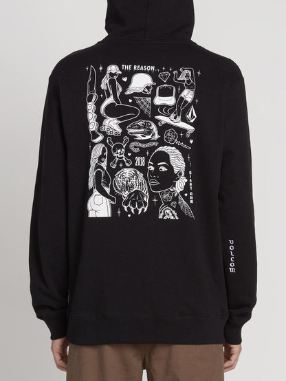 Mike Giant Pullover - Black