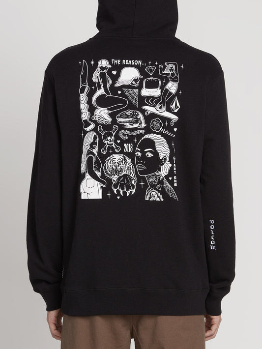 Mike Giant Pullover - Black