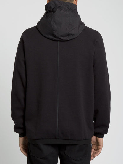 Half Zip Tech Pullover - Black