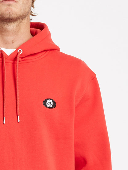 Single Stone Hoodie - FIERY RED