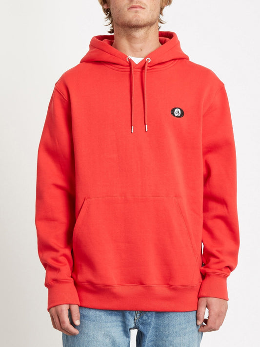 Single Stone Hoodie - FIERY RED