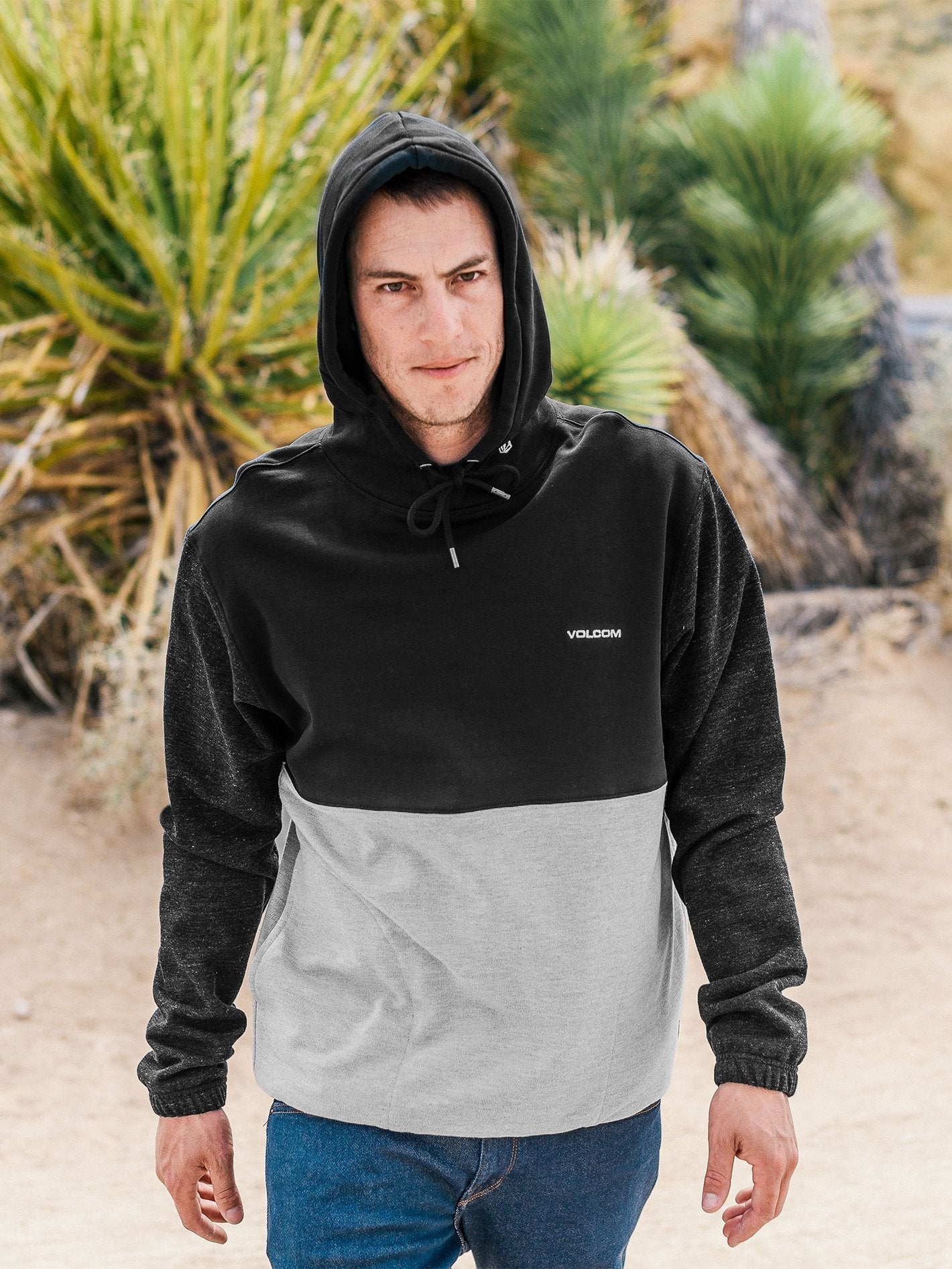 Volcom Division Hoodie - BLACK