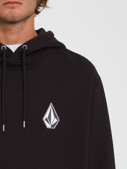 Iconic Stone Hoodie - BLACK