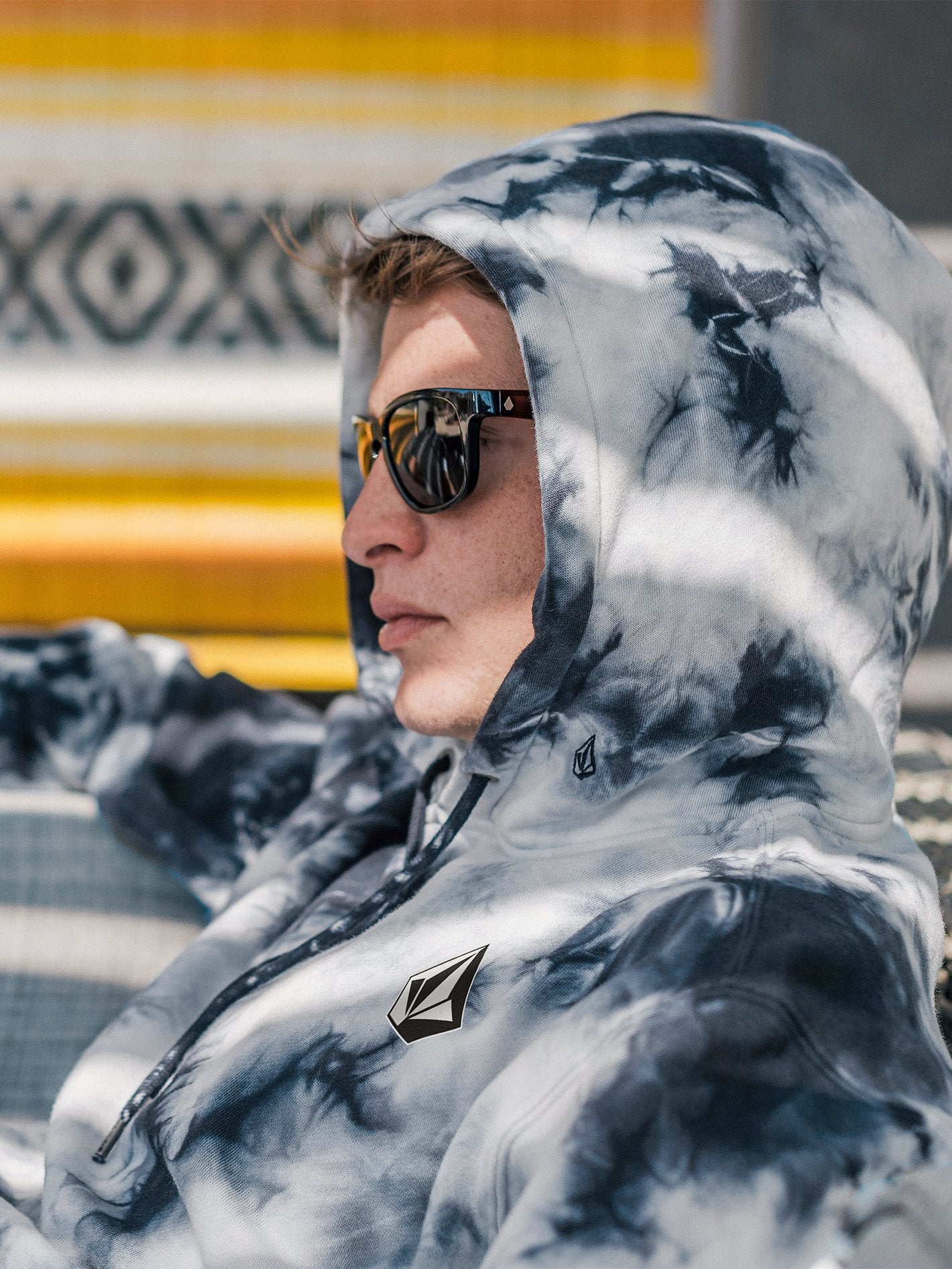 Iconic Stone Hoodie - MULTI