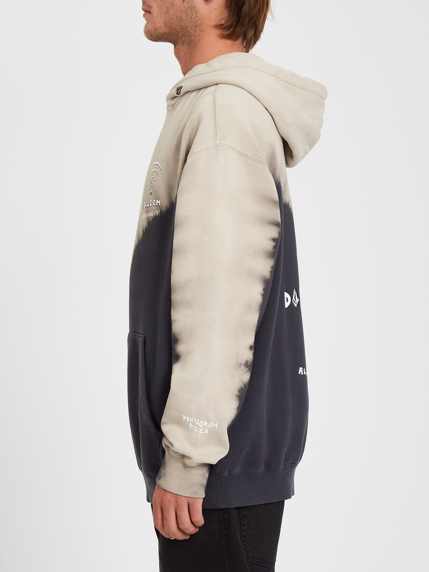 Pentagram Pizza Hoodie - MULTI