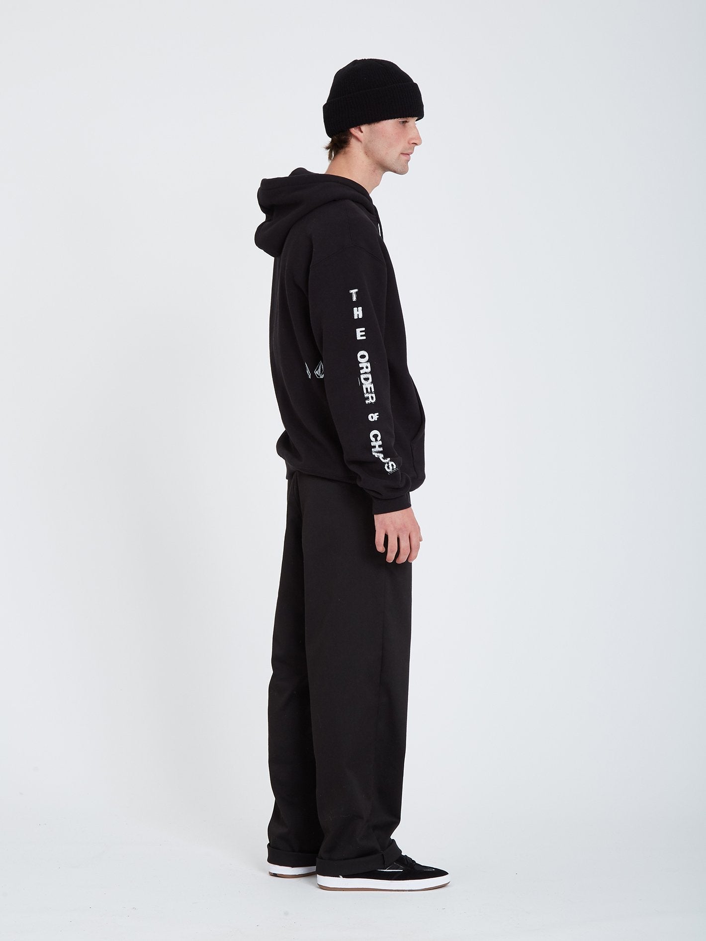 Transient Waves Hoodie - BLACK