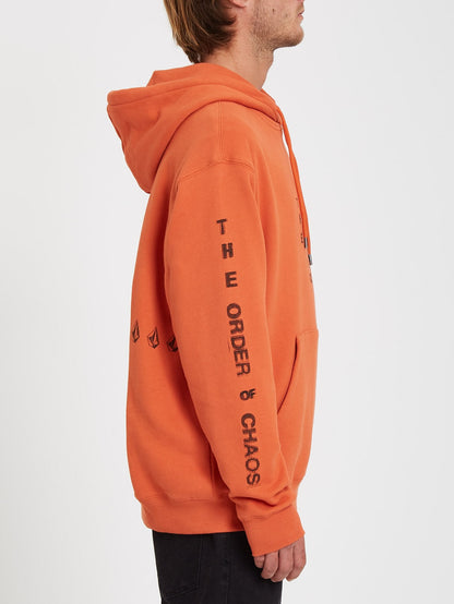 Transient Waves Hoodie - BURNT OCHRE