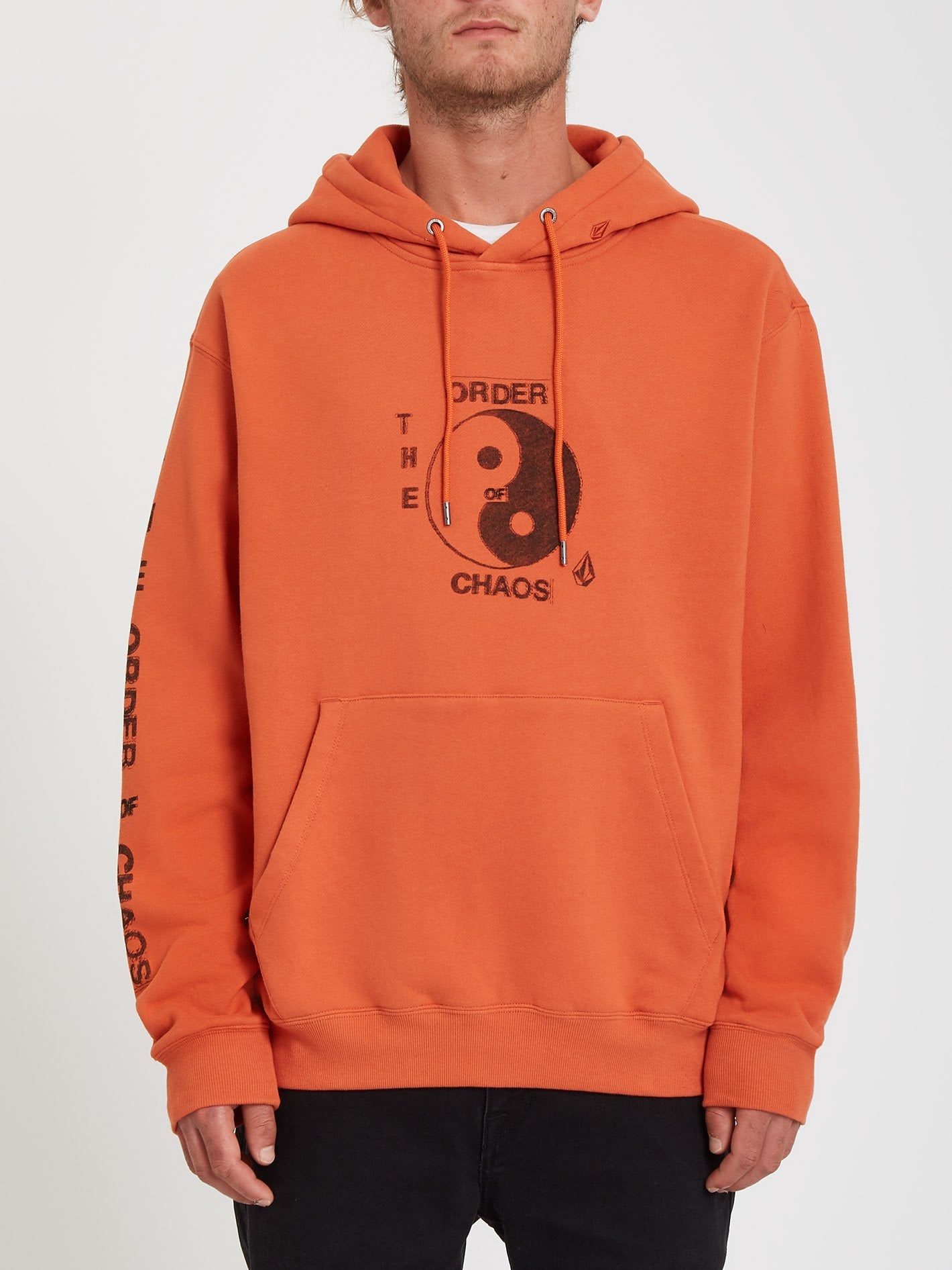 Transient Waves Hoodie - BURNT OCHRE
