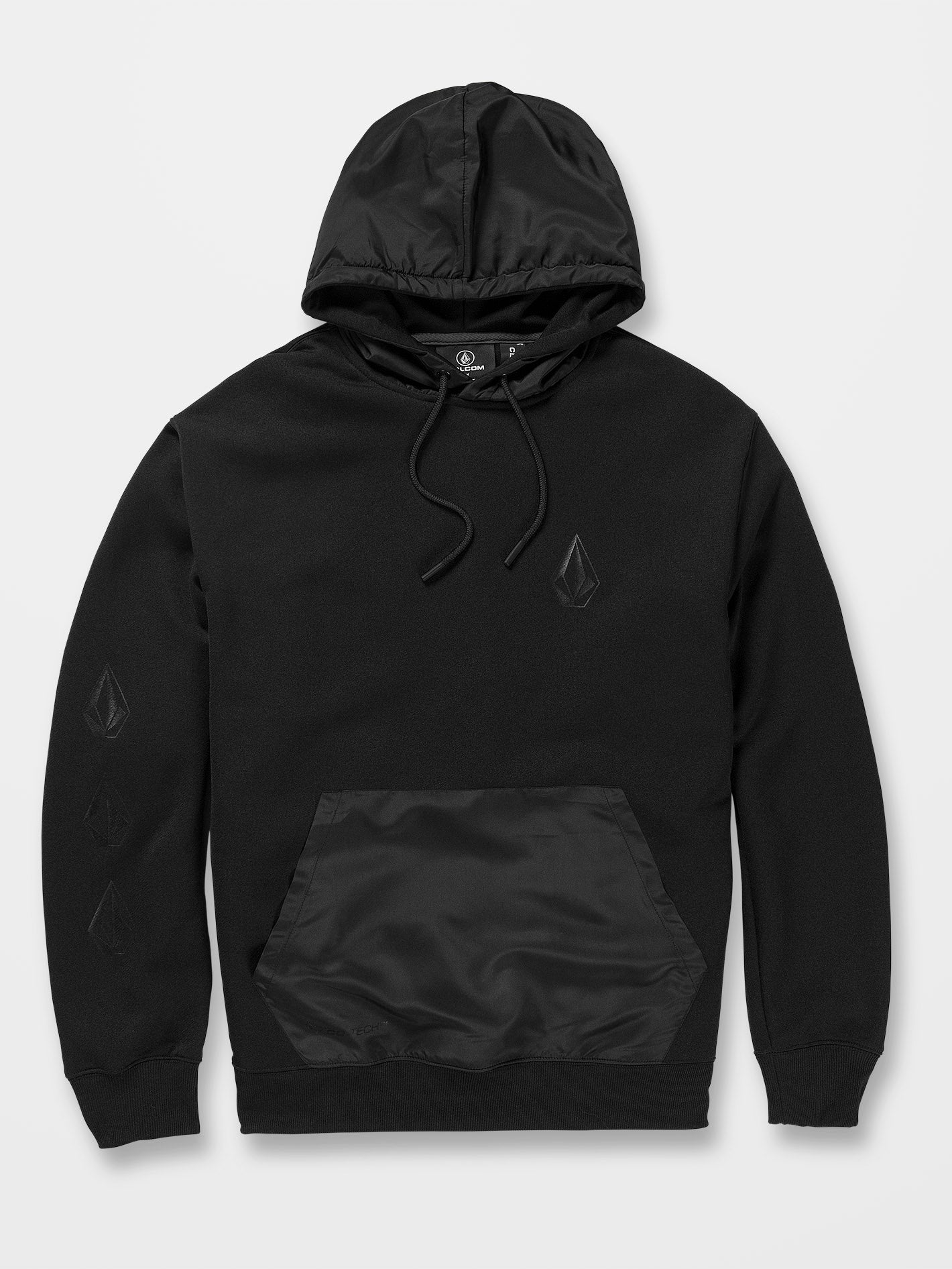 Iconic Tech Hoodie - BLACK