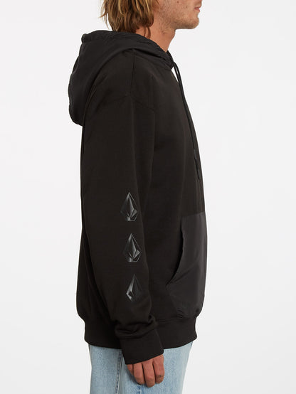 Iconic Tech Hoodie - BLACK
