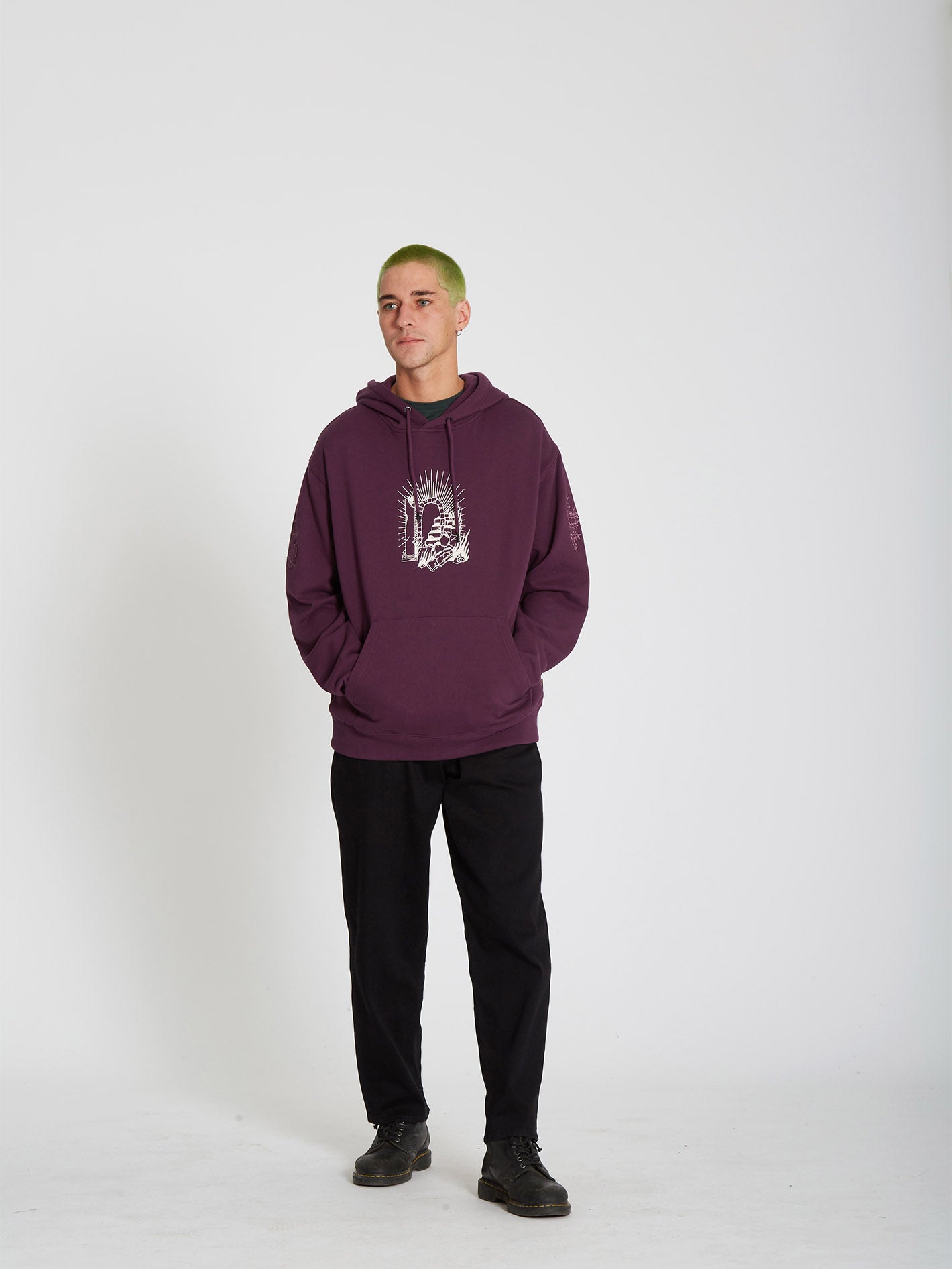 Vaderetro Hoodie - MULBERRY