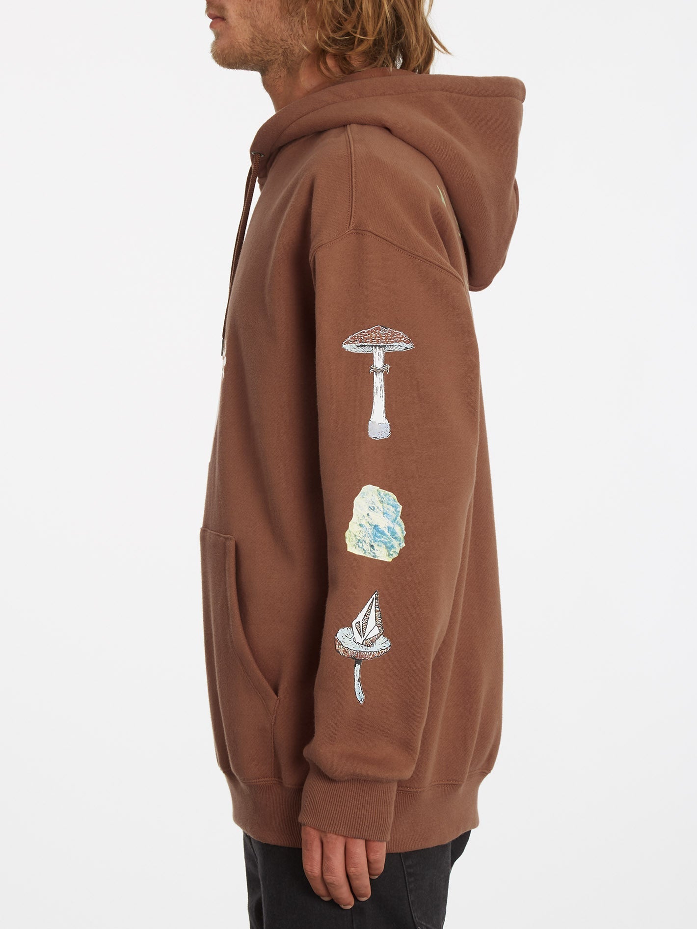 Chrissie Abbott X French Hoodie - MOCHA