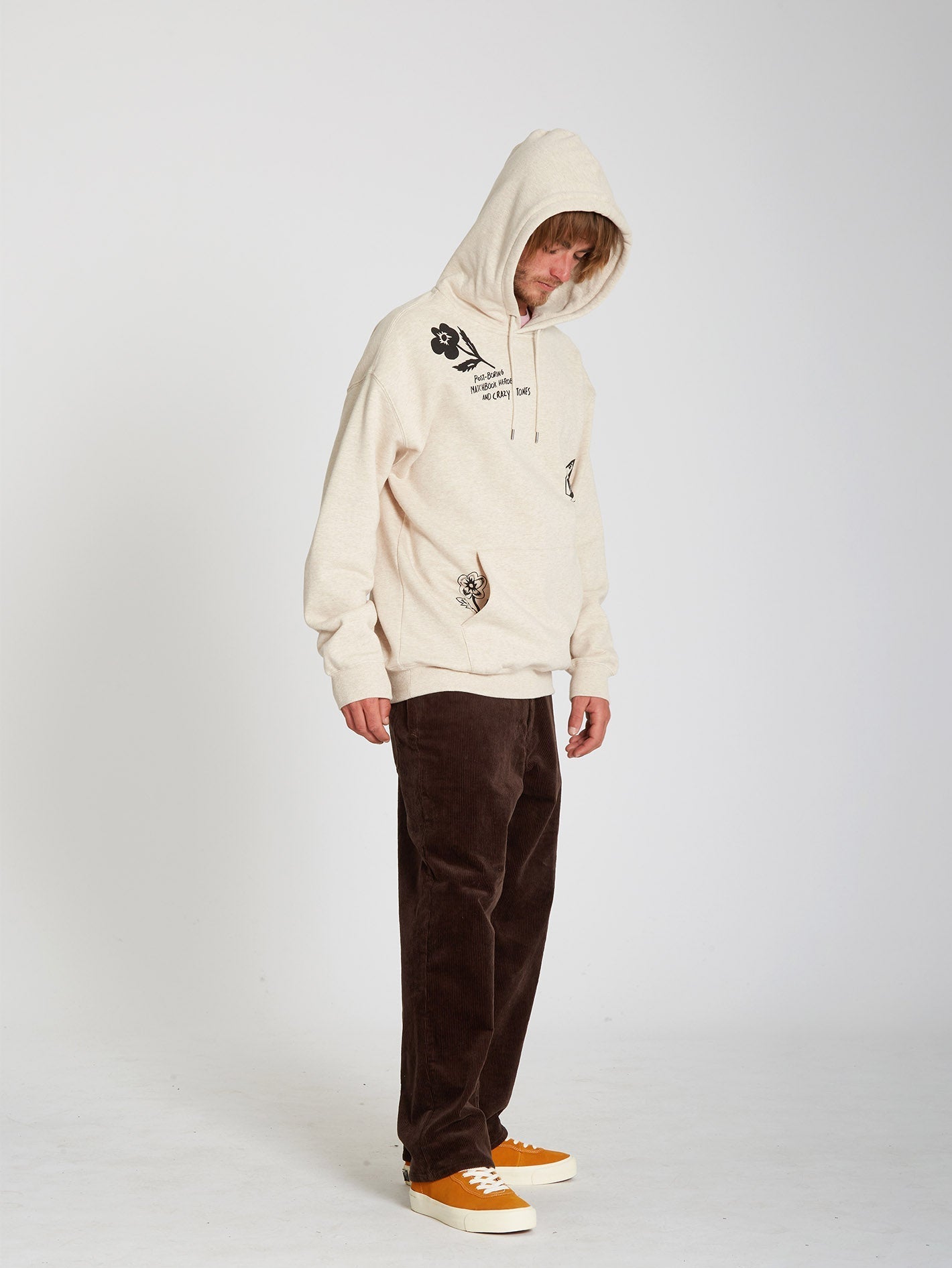 Bob Mollema Hoodie - WHITECAP GREY