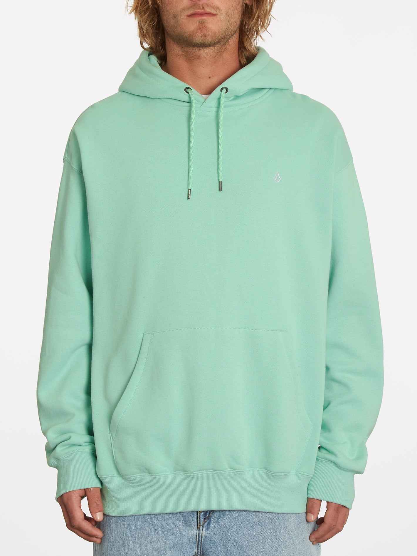 Single Stone Hoodie - LICHEN GREEN