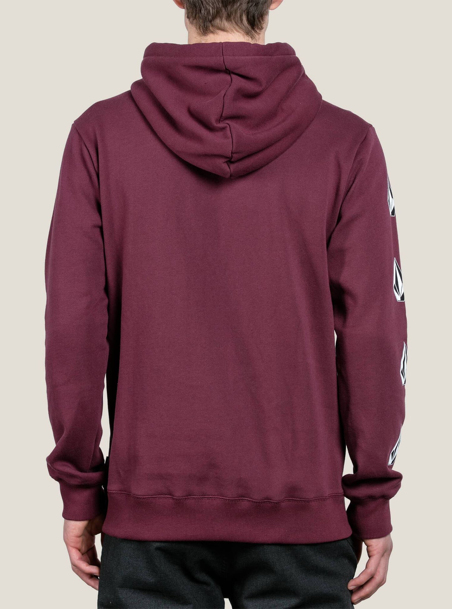 Supply Stone Pullover Hoodie - Dark Port