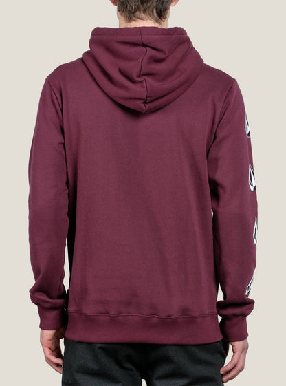 Supply Stone Pullover Hoodie - Dark Port