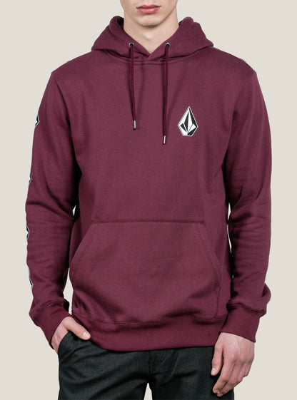 Supply Stone Pullover Hoodie - Dark Port