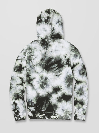 Iconic Stone Plus Hoodie - LIME TIE DYE