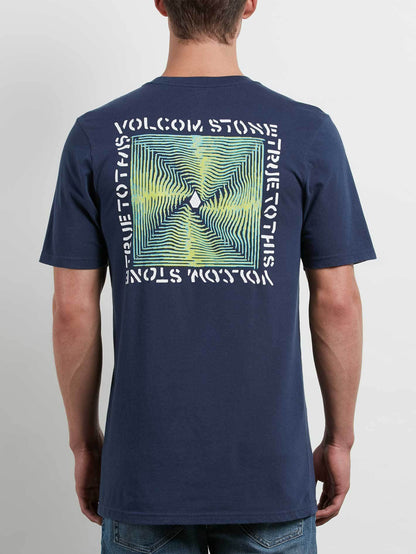 Stone Radiator Tee - Navy