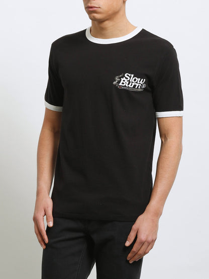 Slowburn Short Sleeve Tee - Black
