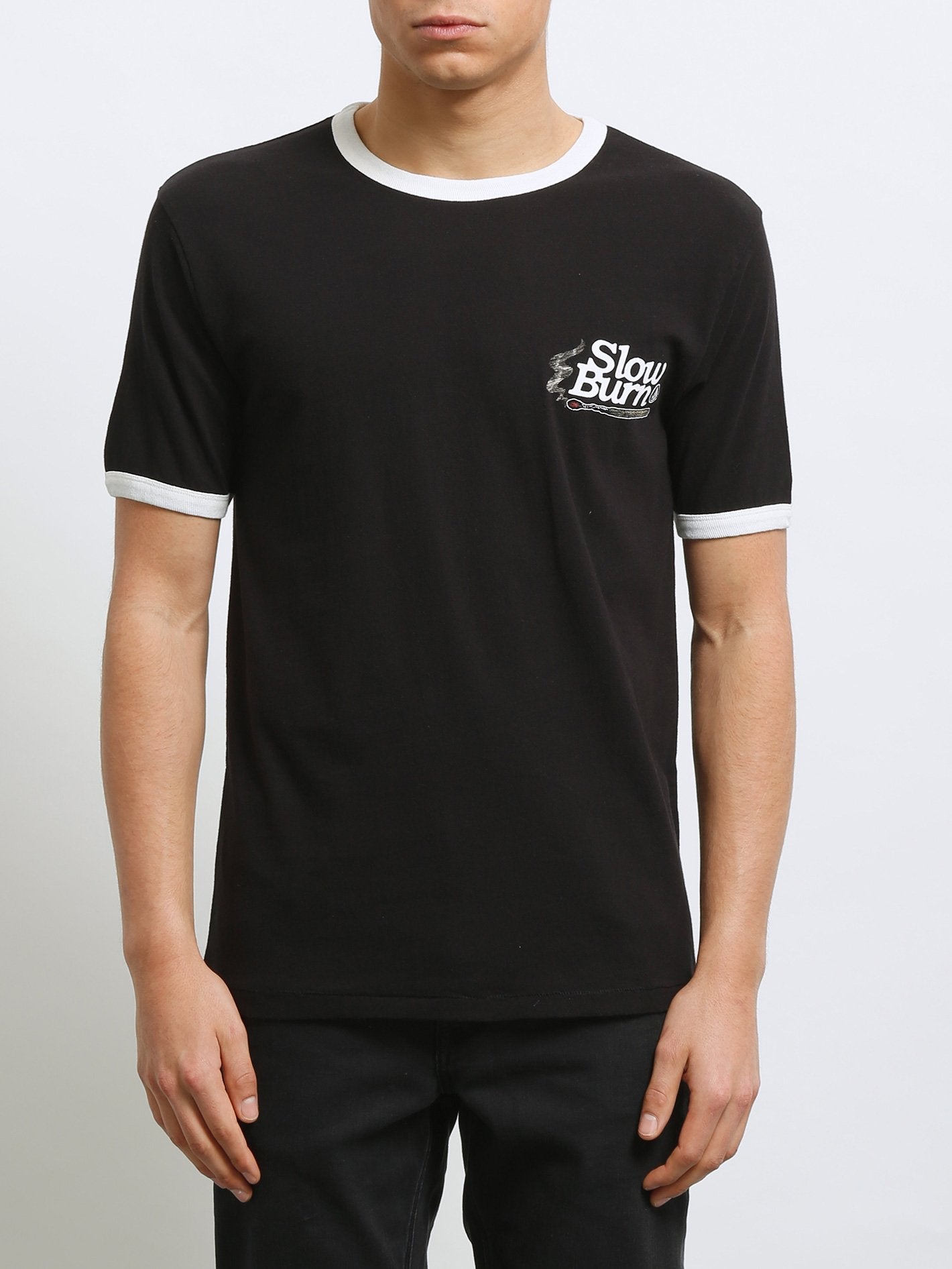 Slowburn Short Sleeve Tee - Black