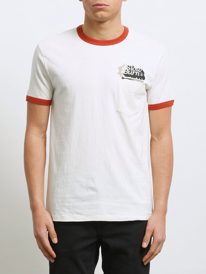 Slowburn Short Sleeve Tee - Egg White
