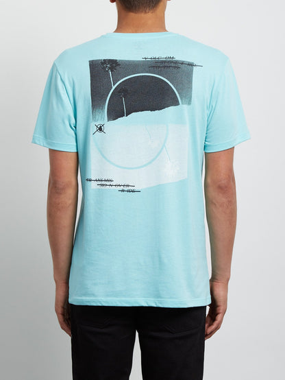 Over Ride Tee - Pale Aqua