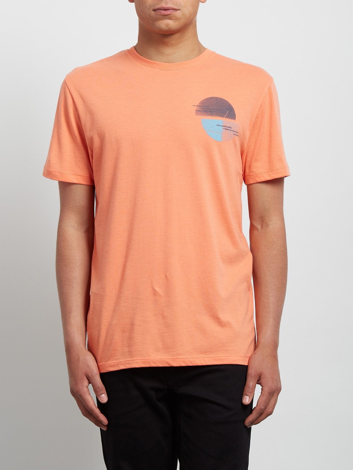 Over Ride Tee - Salmon