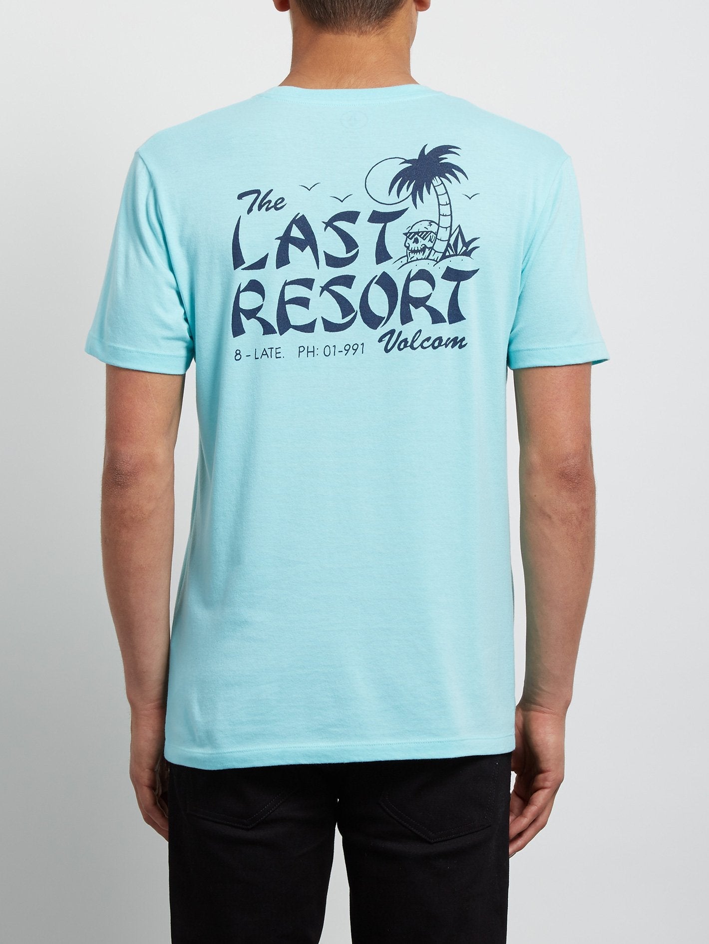 Last Resort Tee - Pale Aqua
