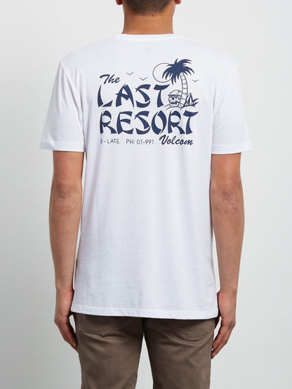 Last Resort Tee - White