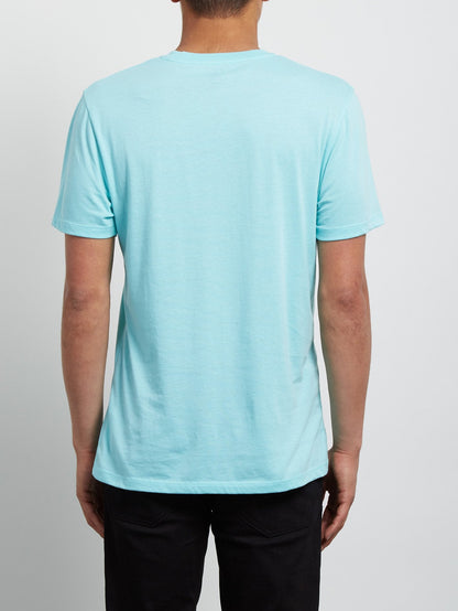 Concentric Tee - Pale Aqua