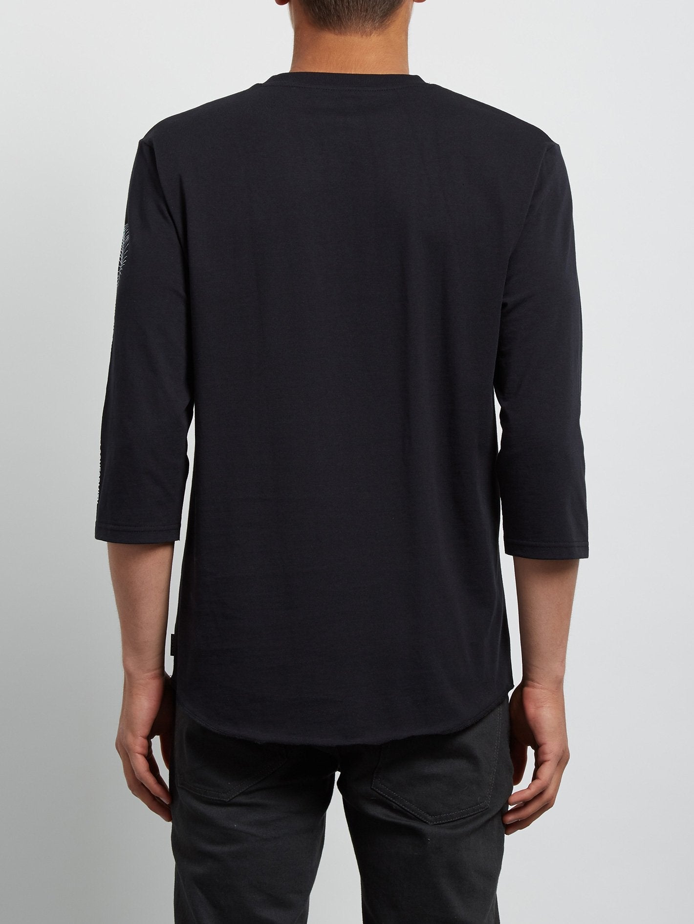 Enabler 3/4 Sleeve Tee - Black
