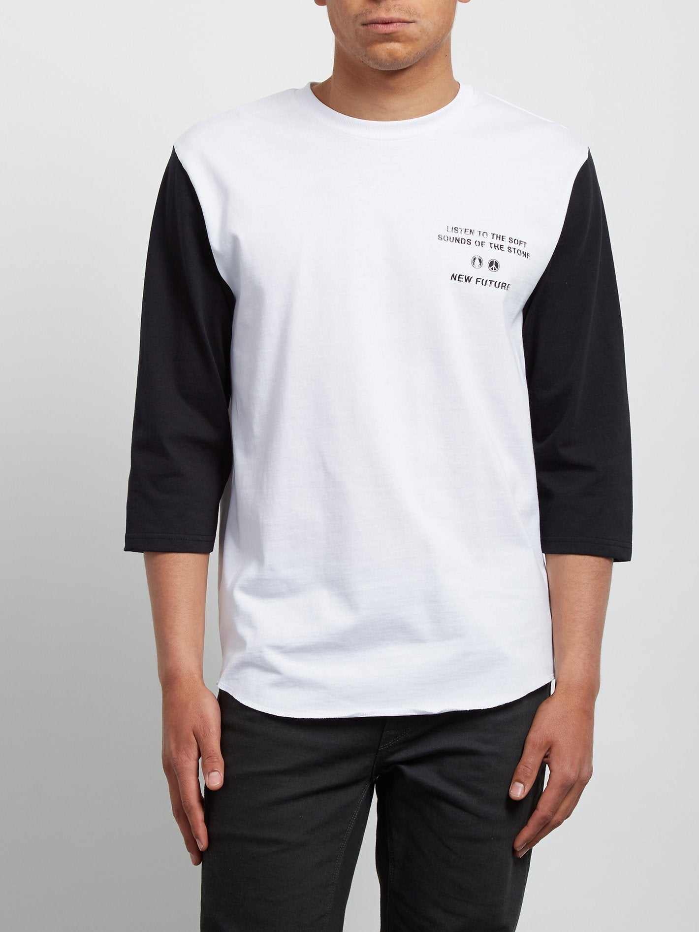 Enabler 3/4 Sleeve Tee - White