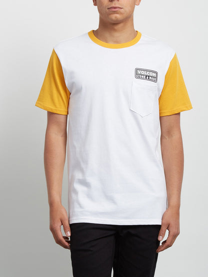 Angular Tee - Tangerine