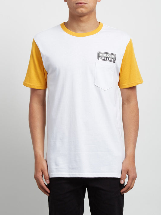 Angular Tee - Tangerine