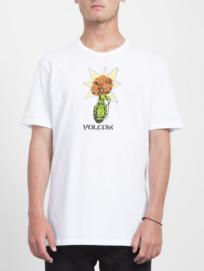 Volcom Grenade T-shirt  - White