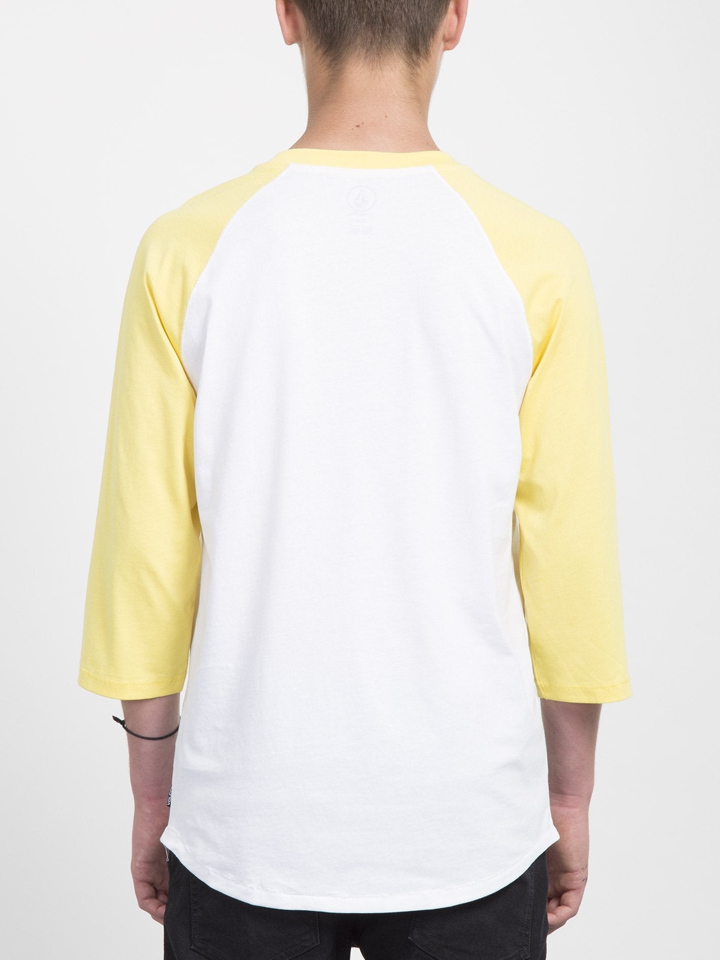Winged Peace 3/4 T-shirt  - Yellow