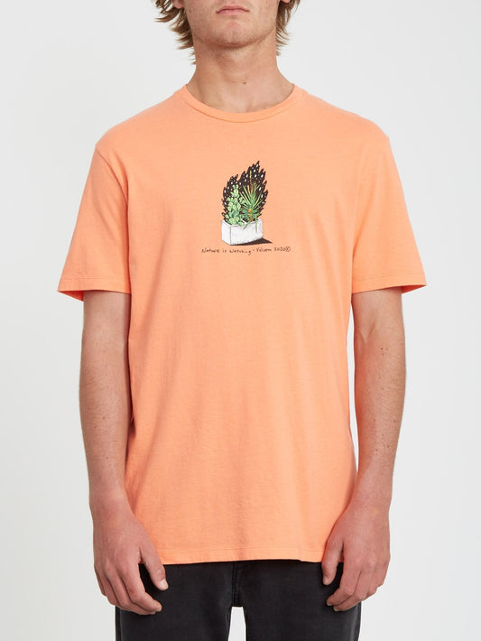 Cinder Block T-shirt - Salmon