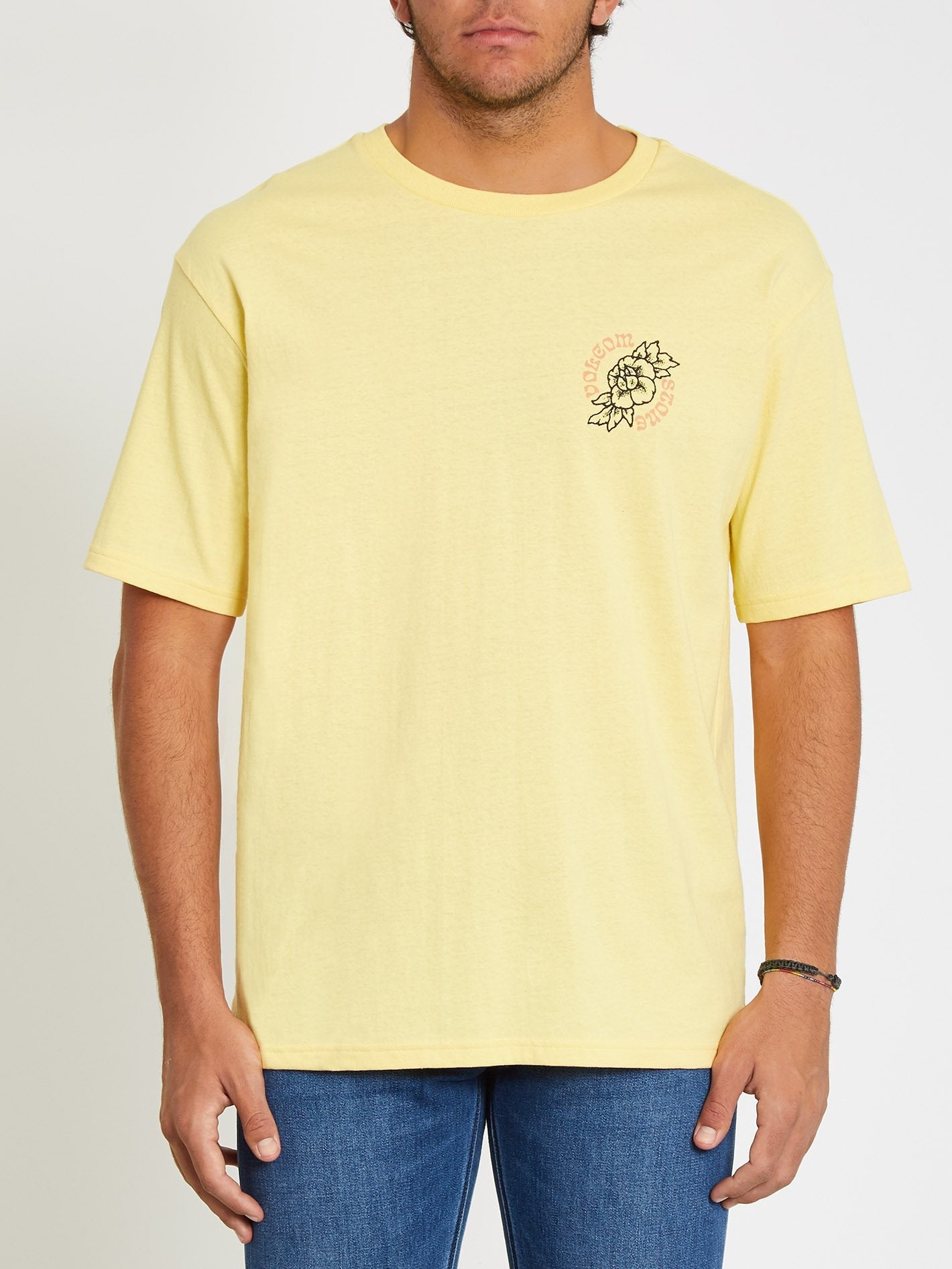 Gridlock T-shirt - Dawn Yellow