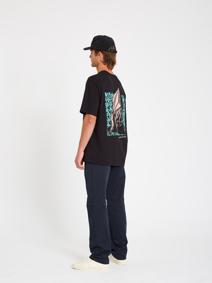Stone Face T-shirt - Black