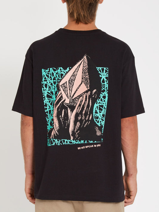 Stone Face T-shirt - Black