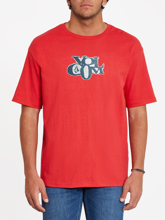Docket T-shirt - Carmine Red